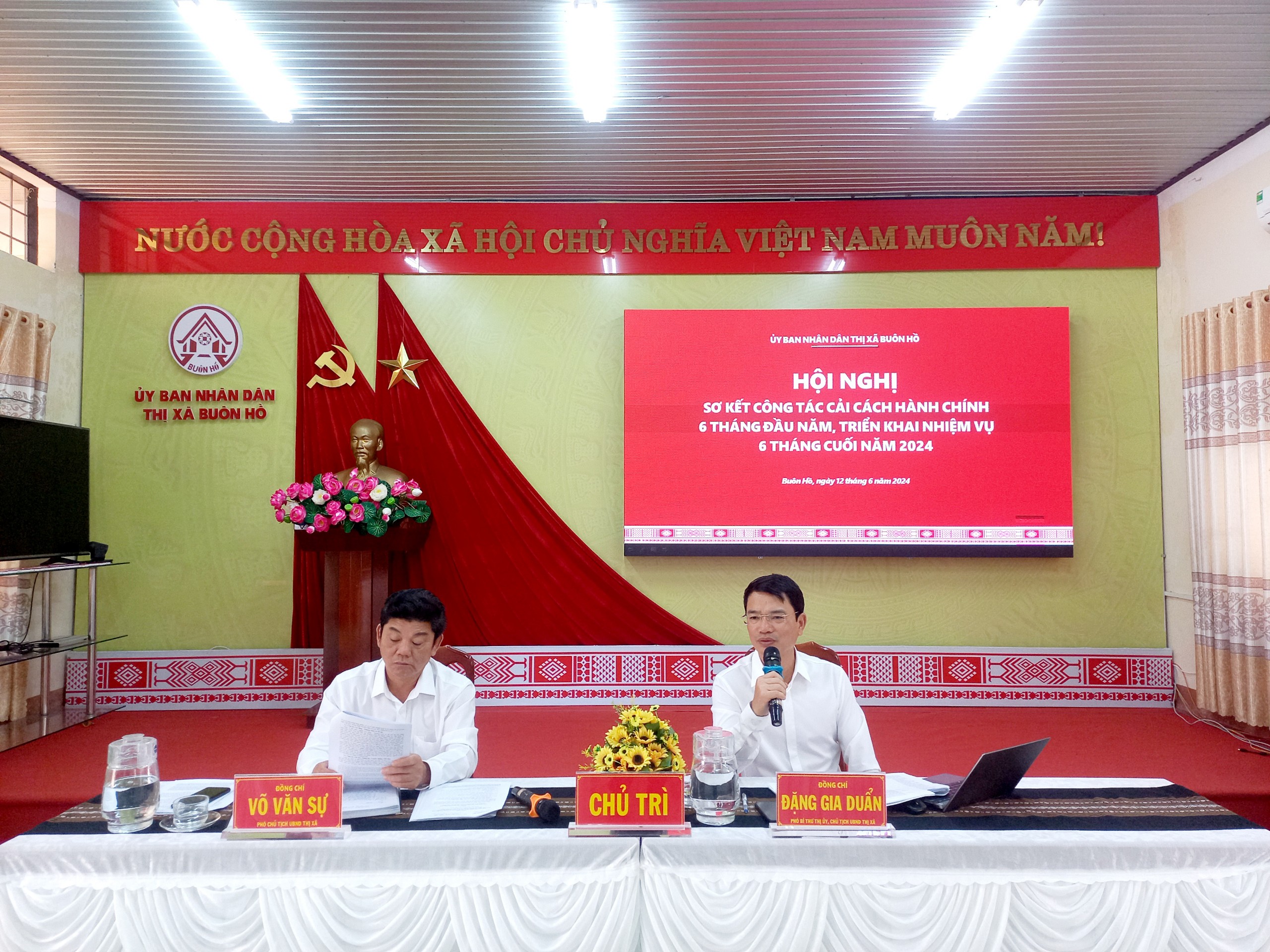 Sơ kết công tác cải cách hành chính 6 tháng đầu năm 2024